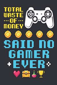 Total Waste of Money Said No Gamer Ever