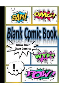 Blank Comic Book Draw Your Own Comics