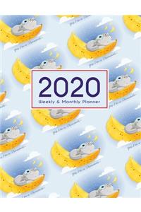 2020 Planner Weekly & Monthly 8.5x11 Inch