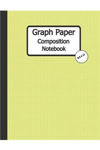 Graph Paper Composition Notebook
