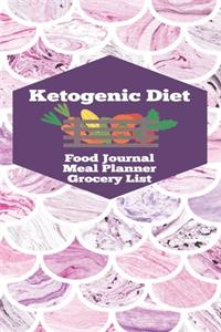 Ketogenic Diet Food Journal Meal Planner Grocery List