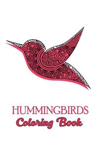 Hummingbirds Coloring Book