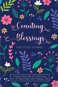 Counting Blessings Gratitude Journal