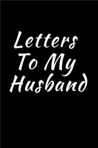 Letters To My Husband - Journal for Military Spouses