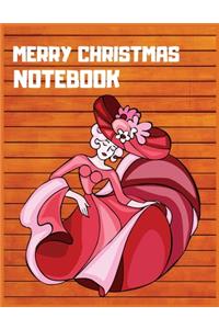 Merry Christmas notebook