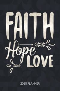 Faith Hope Love 2020 Planner