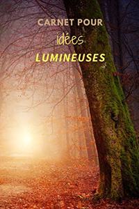Carnet pour idées lumineuses