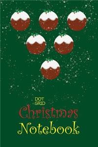 Dot Grid Christmas Notebook