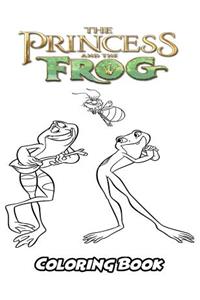 Princess and the Frog Coloring Book