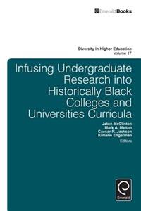 Infusing Undergraduate Research Into Historically Black Colleges and Universities Curricula