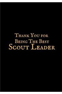 Thank You for Being the Best Scout Leader