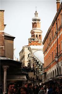 Rialto Bridge Stairs in Venice, Italy Journal