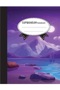 Composition Notebook, 8.5 x 11, 110 pages