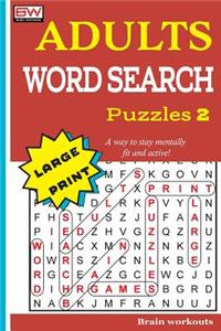 Adults Word Search Puzzles 2