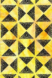 Journal Notebook Triangles With Dots Pattern 6