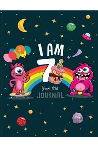 I Am 7 years old Journal