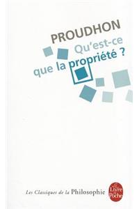 Qu'est-ce que la propriete