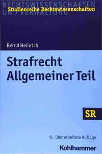 Strafrecht - Allgemeiner Teil
