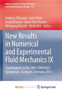 New Results in Numerical and Experimental Fluid Mechanics IX