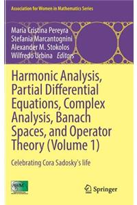 Harmonic Analysis, Partial Differential Equations, Complex Analysis, Banach Spaces, and Operator Theory (Volume 1)