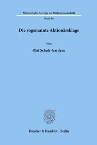Die Sogenannte Aktionarsklage