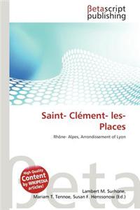 Saint- CL Ment- Les- Places