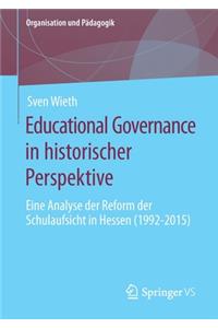 Educational Governance in Historischer Perspektive