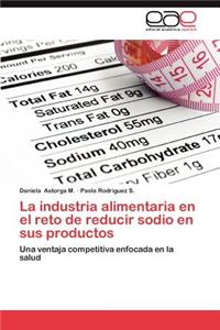 Industria Alimentaria En El Reto de Reducir Sodio En Sus Productos