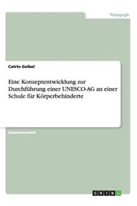 Eine Konzeptentwicklung zur Durchführung einer UNESCO-AG an einer Schule für Körperbehinderte