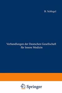 Verhandlungen Der Deutschen Gesellschaft Für Innere Medizin