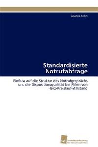 Standardisierte Notrufabfrage