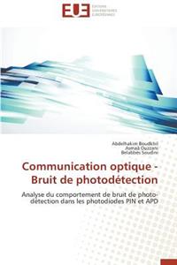Communication Optique - Bruit de Photodétection