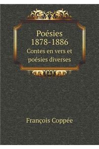 Poésies 1878-1886 Contes en vers et poésies diverses
