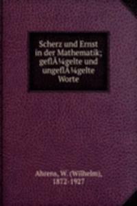 Scherz und Ernst in der Mathematik