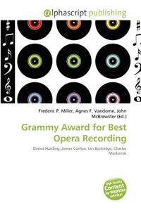 Grammy Award for Best Opera Recording