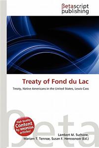 Treaty of Fond Du Lac
