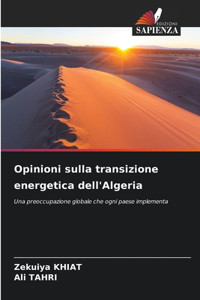 Opinioni sulla transizione energetica dell'Algeria