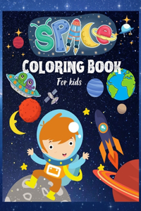 Space Coloring Book For Kids