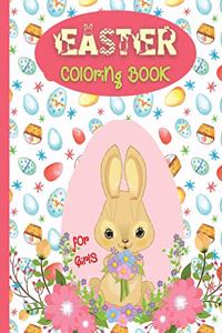 Easter Coloring Book for Girls