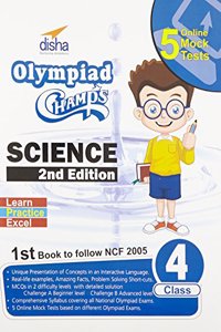 Olympiad Champs Science Class 4 With 5 Mock Online Olympiad Tests 2Nd Edition