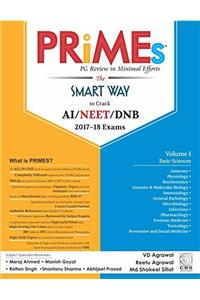 PRiMEs – PG Review in Minimal Efforts (Volume-1: Basic Sciences).