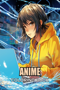 Anime Coloring Book