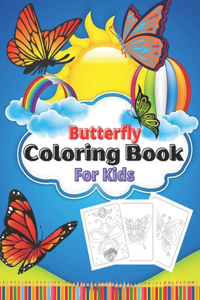 Butterfly Coloring Book For Kids
