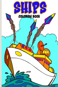 Ships Coloring Book