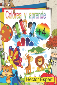 Colorea y aprende +4