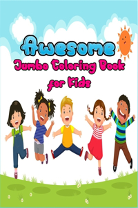 Awesome Jumbo Coloring Book for Kids