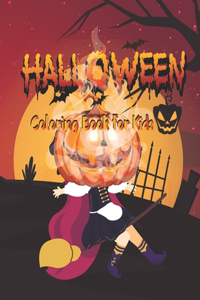 Halloween Coloring Book for kids