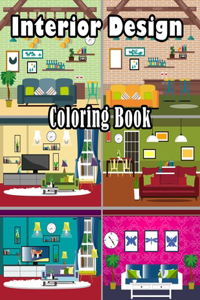 Interior Design Coloring Book
