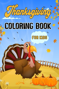 Thanksgiving Coloring Book For Kids
