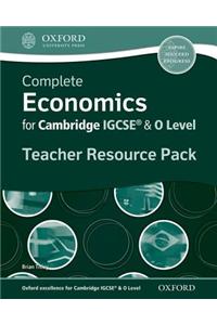 Complete Economics for Igcserg and O-Level Teacher Resource Pack